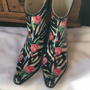 Ankle Rain Cowgirl Boots